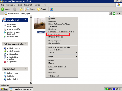 Átméretezés 1.lépés